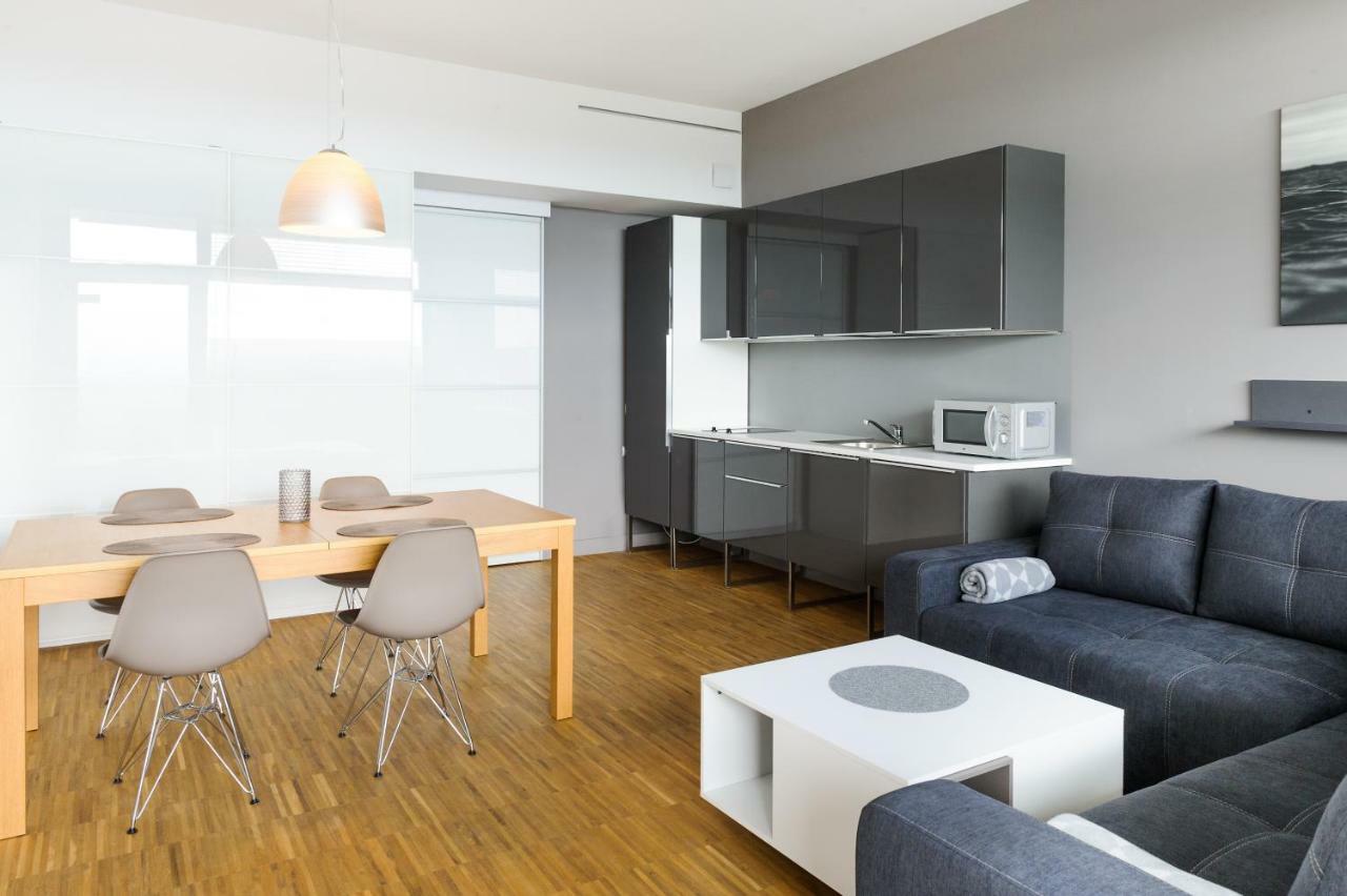 Apartament Blue I Grey Na Klifie Ustronie Morskie Esterno foto