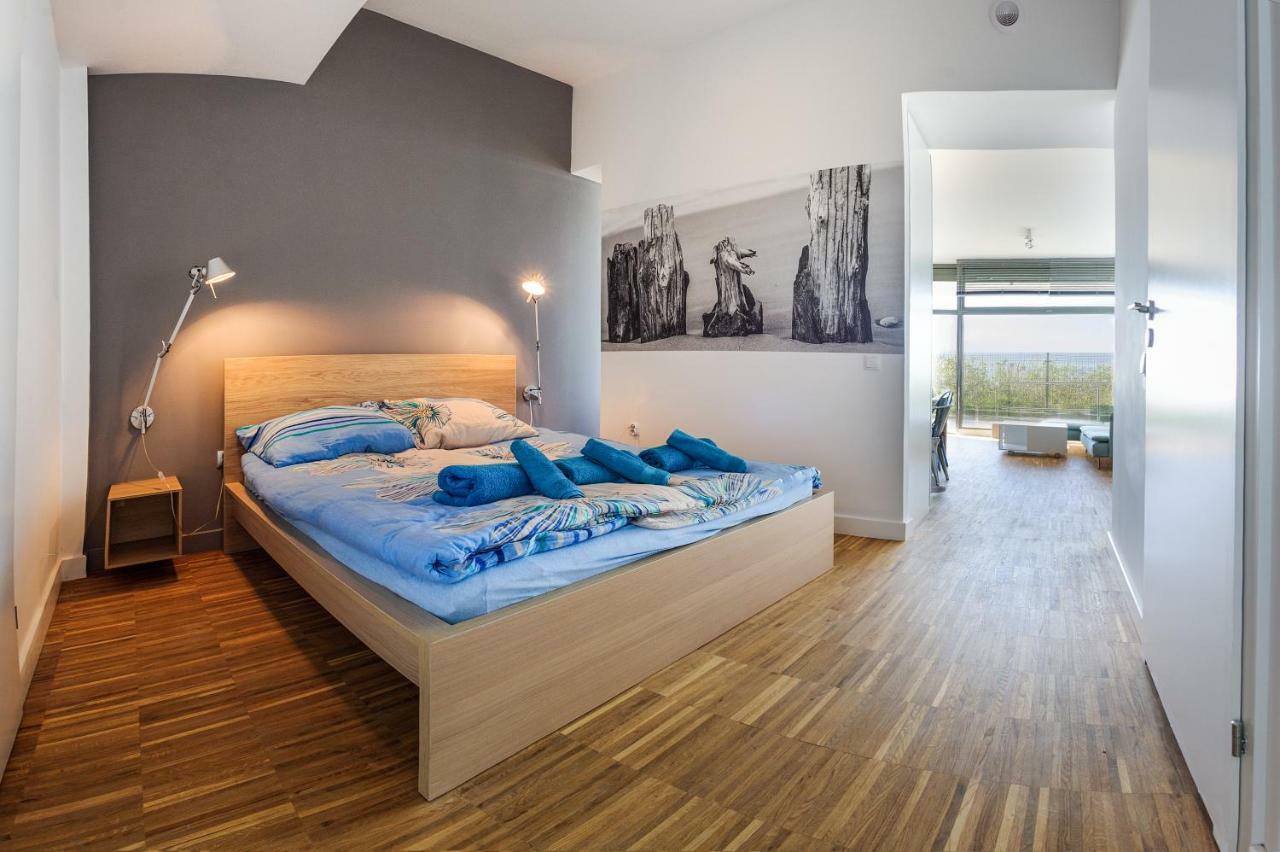 Apartament Blue I Grey Na Klifie Ustronie Morskie Esterno foto