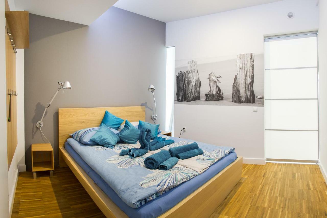 Apartament Blue I Grey Na Klifie Ustronie Morskie Esterno foto